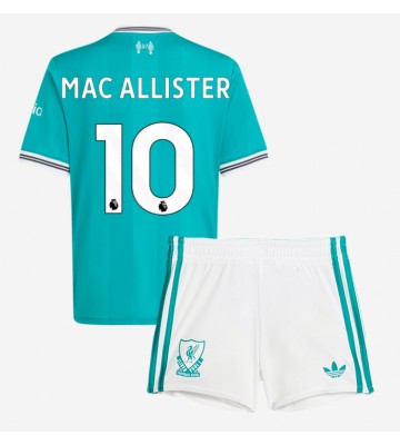 Liverpool Alexis Mac Allister #10 Replik 3rd trikot Kinder 2025-26 Kurzarm (+ Kurze Hosen)